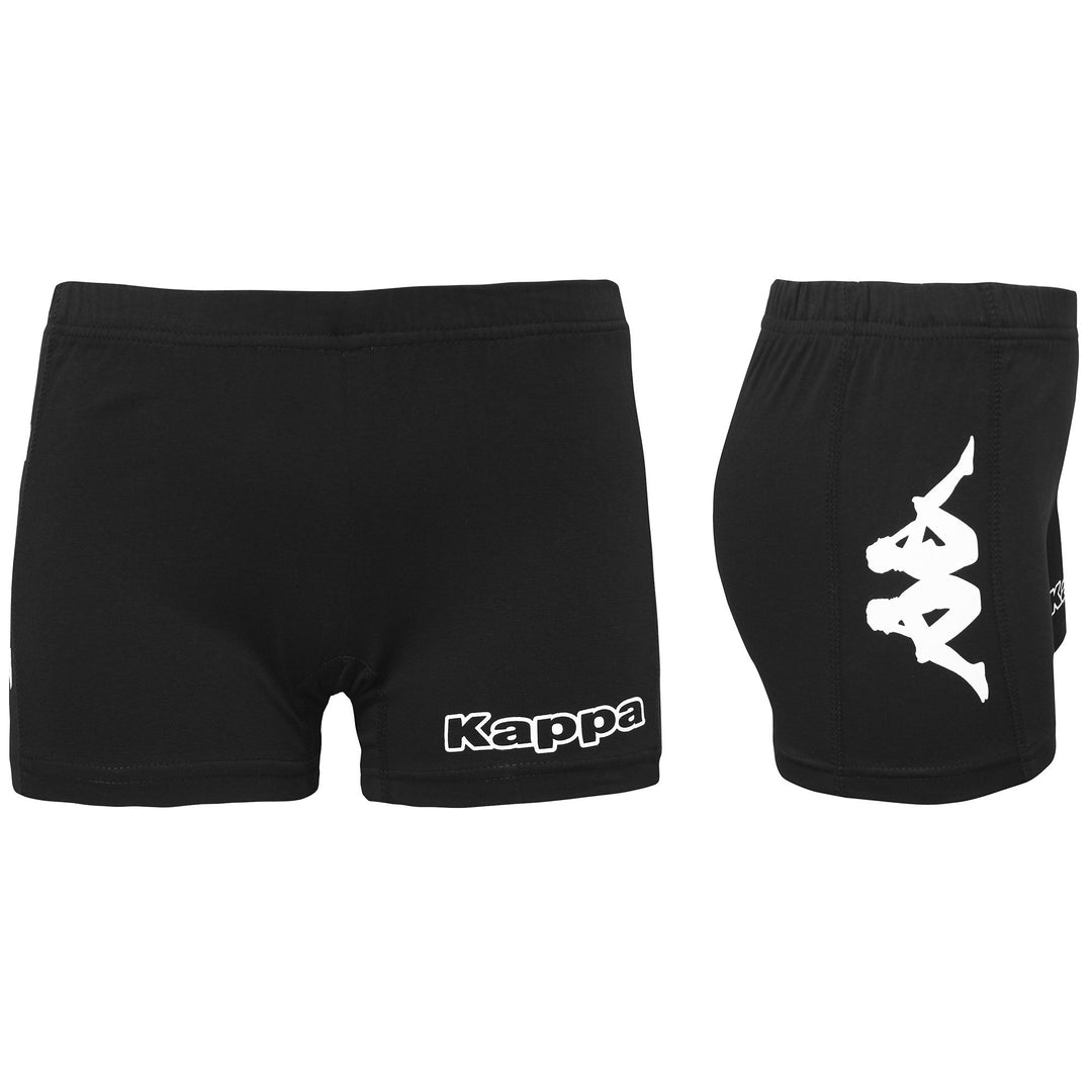 Black Women's Volleyball Sport Shorts with Slim Fit Design 01