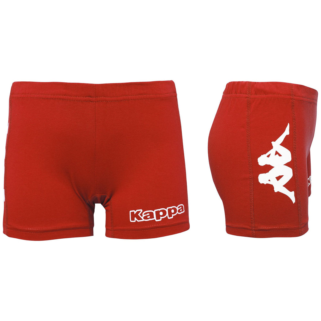 Chinese Red Women's Volleyball Shorts. 01