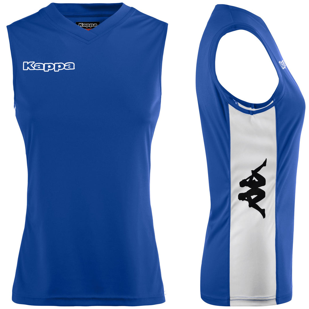 Royal blue Women's Volley Ball Tank. 01