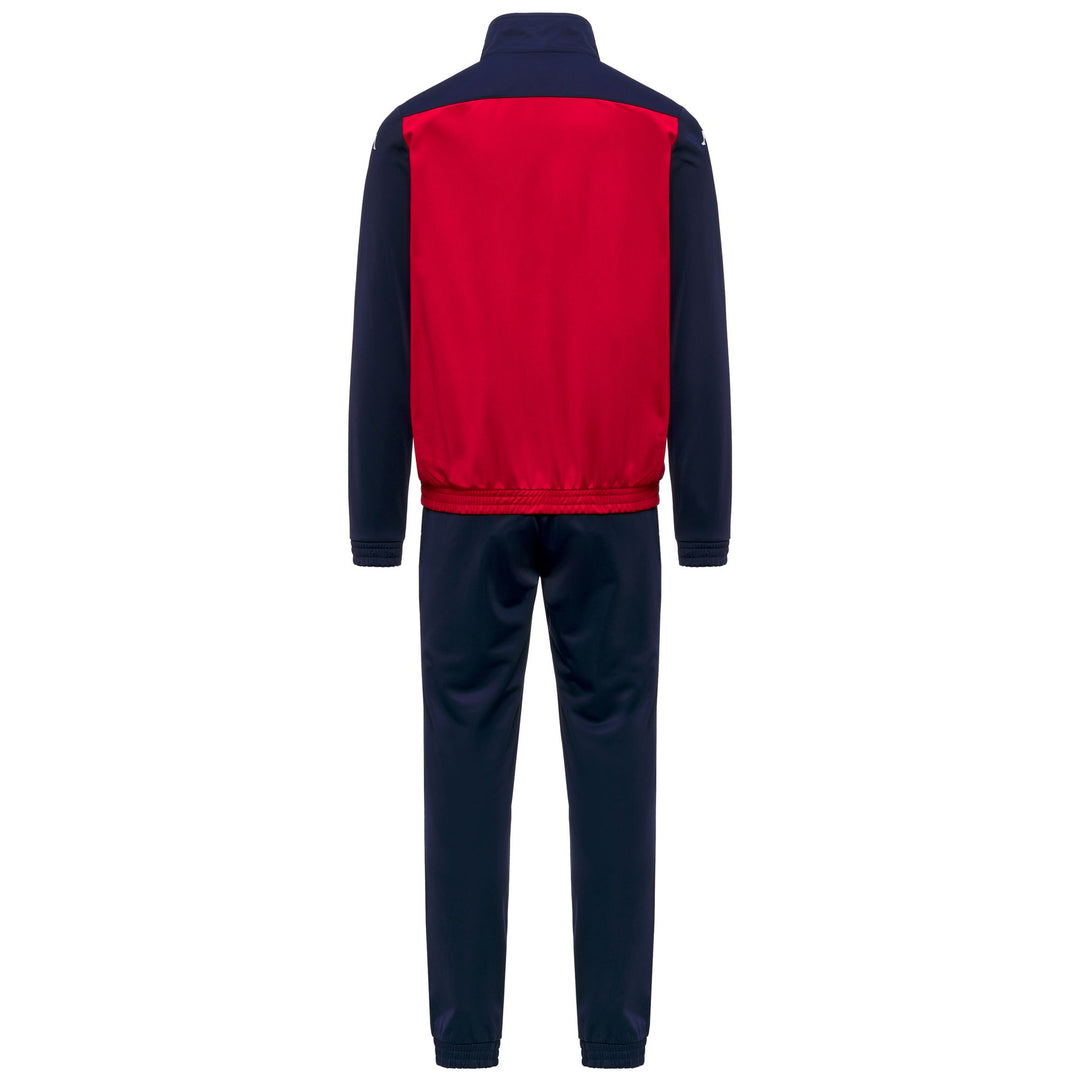 Red Men's Regular Fit Soccer Tracksuit in Tricot Fabric main