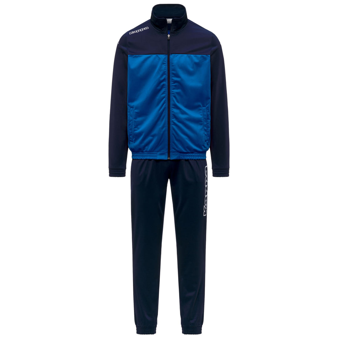 Blue Men's Regular Fit Polyester Tracksuit for Soccer 01