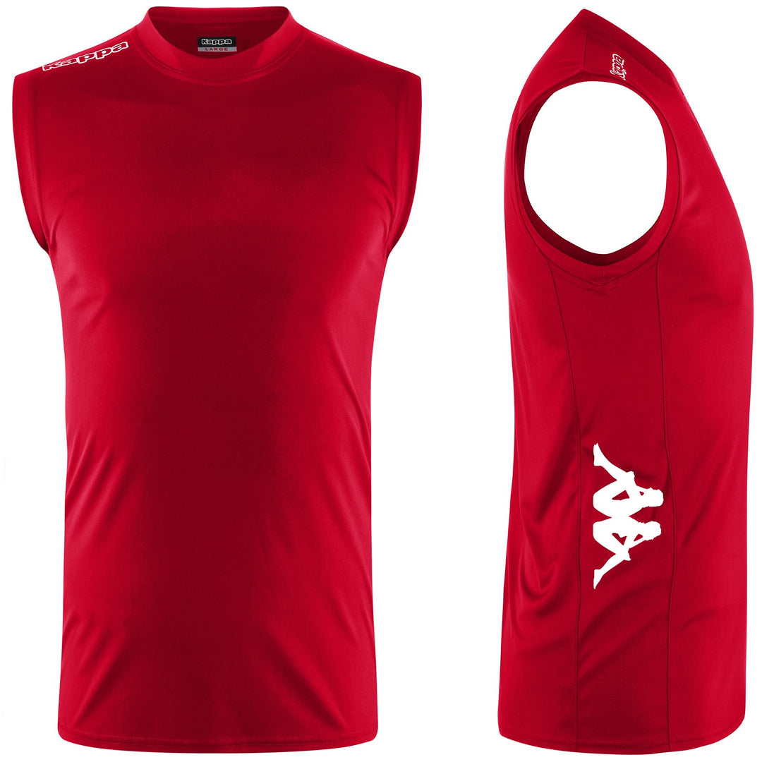 Chinese Red Men's Volleyball Tank. 01
