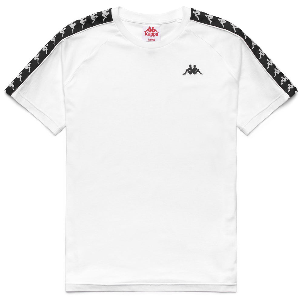 White Men's Slim Fit Sportswear T-Shirt 02