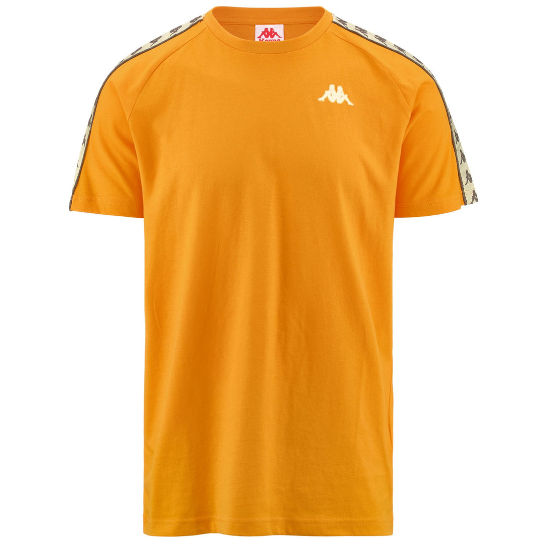 T-ShirtsTop Man 222 BANDA   COEN SLIM T-Shirt ORANGE-BEIGE-GREY Photo (jpg Rgb)			