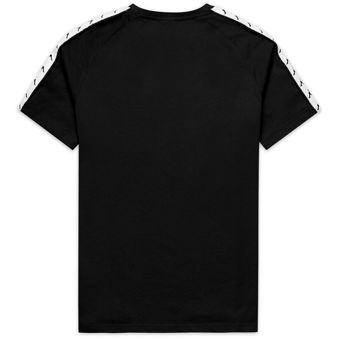 Black Men's Slim Fit Sportswear T-Shirt in Jersey main