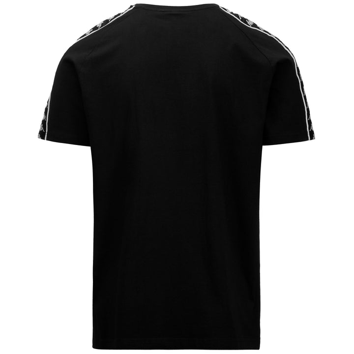 T-ShirtsTop Man 222 BANDA   COEN SLIM T-Shirt BLACK-BLACK Dressed Side (jpg Rgb)		