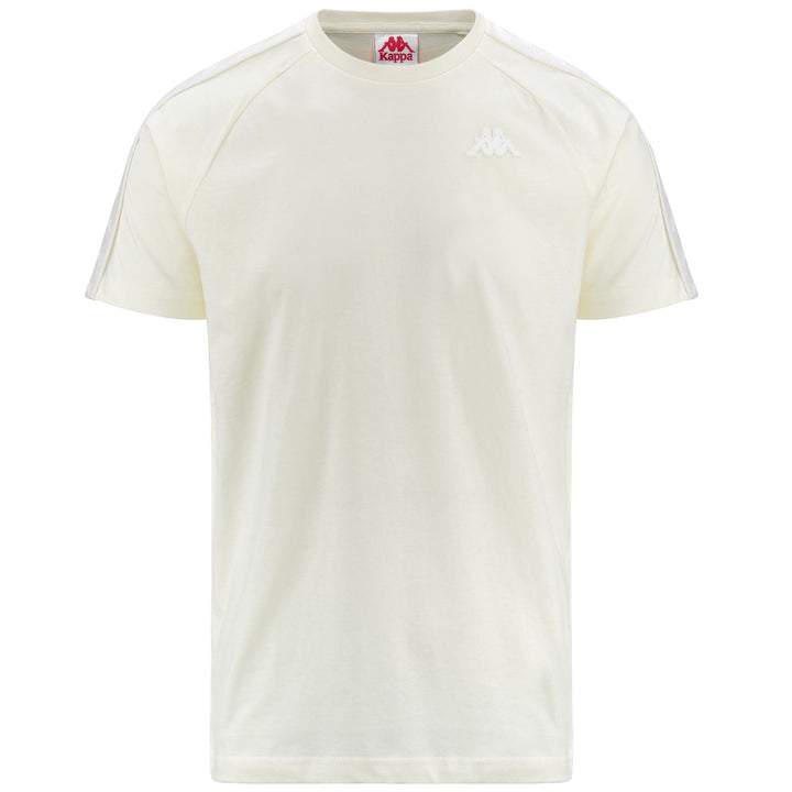 T-ShirtsTop Man 222 BANDA   COEN SLIM T-Shirt WHITE CREAM - WHITE Photo (jpg Rgb)			