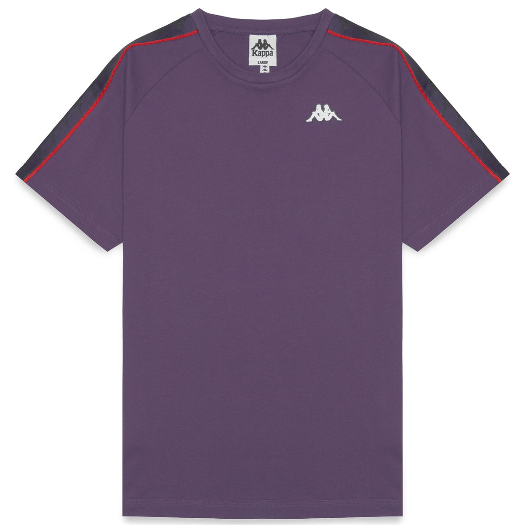 Violet Men's Slim Fit Sportswear T-Shirt in Cotton main