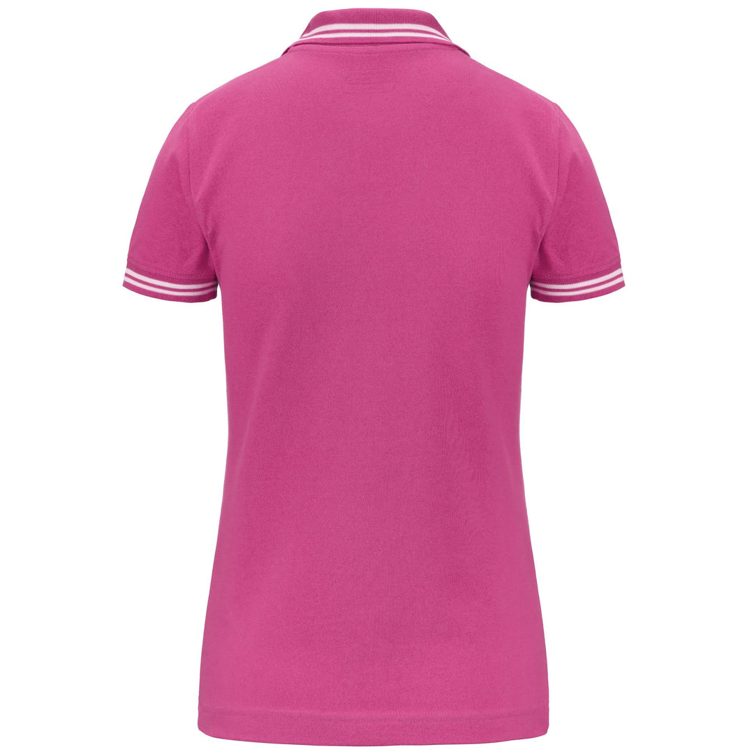 Fuchsia Violet Women's Slim Fit Cotton Polo Shirt main