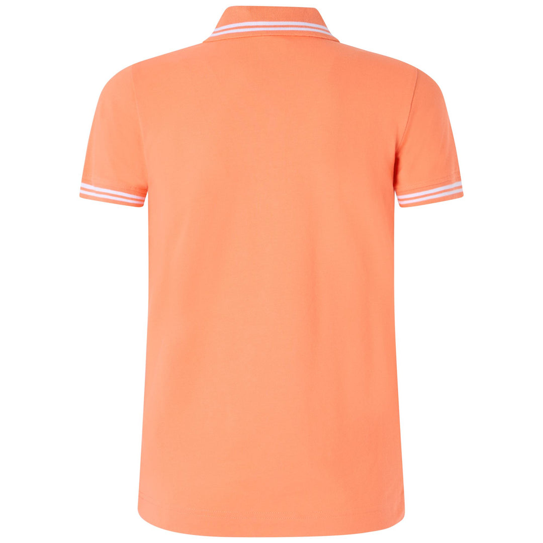 Coral orange Women's Slim Fit Polo Shirt main