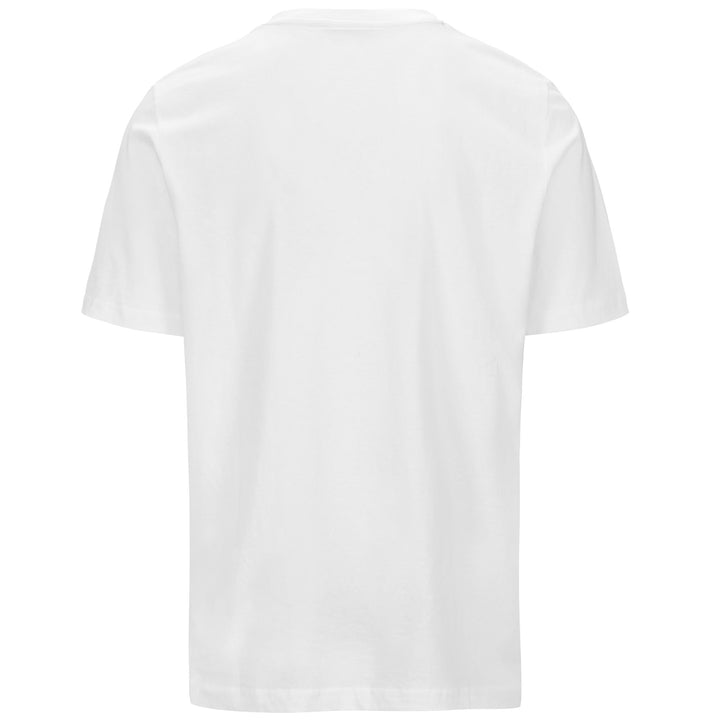 T-ShirtsTop Man LOGO ZOBI T-Shirt WHITE-BLACK Dressed Side (jpg Rgb)		