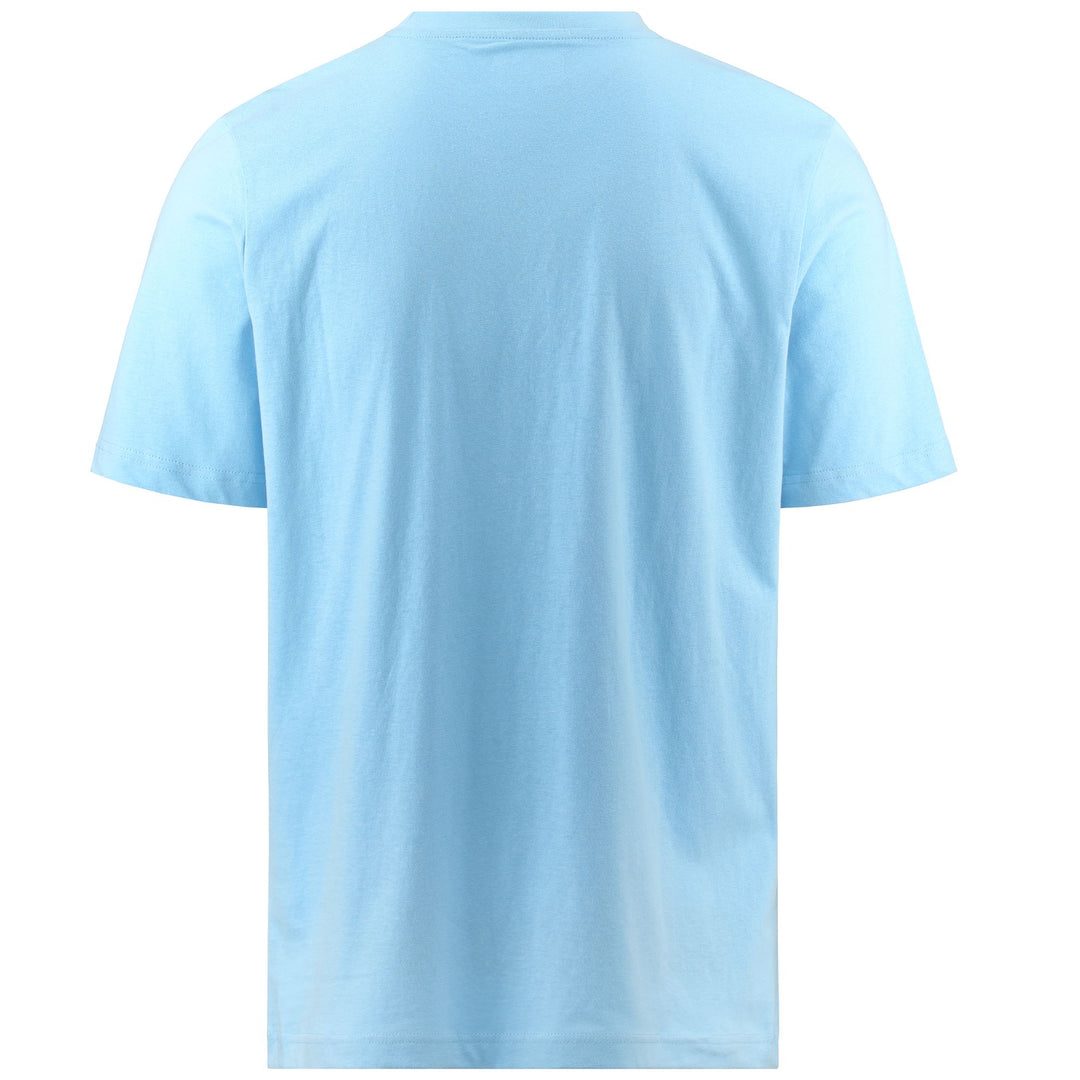 T-ShirtsTop Man LOGO ZOBI T-Shirt BLUE DUSK - WHITE - BLUE MARITIME Dressed Side (jpg Rgb)		