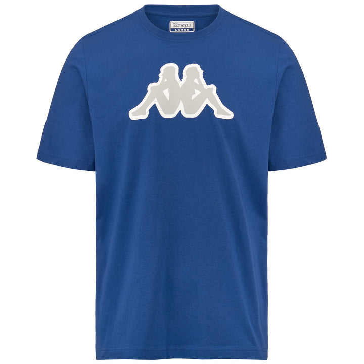 T-ShirtsTop Man LOGO ZOBI T-Shirt BLUE SAPPHIRE - GREY LT LEAD - WHITE Photo (jpg Rgb)			