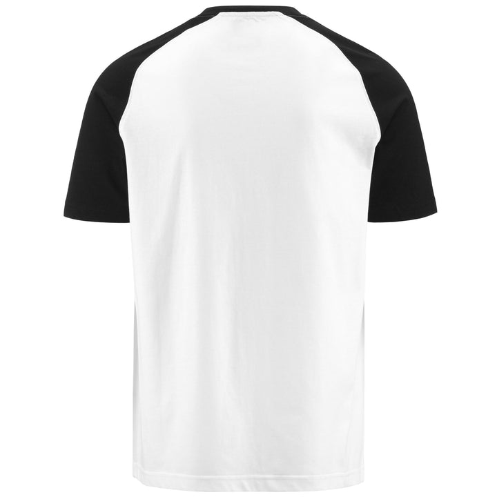T-ShirtsTop Man LOGO ZOBIRAN T-Shirt WHITE - BLACK Dressed Side (jpg Rgb)		