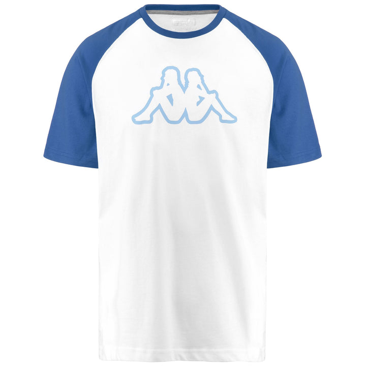T-ShirtsTop Man LOGO ZOBIRAN T-Shirt WHITE - BLUE SAPPHIRE - BLUE DUSK Photo (jpg Rgb)			
