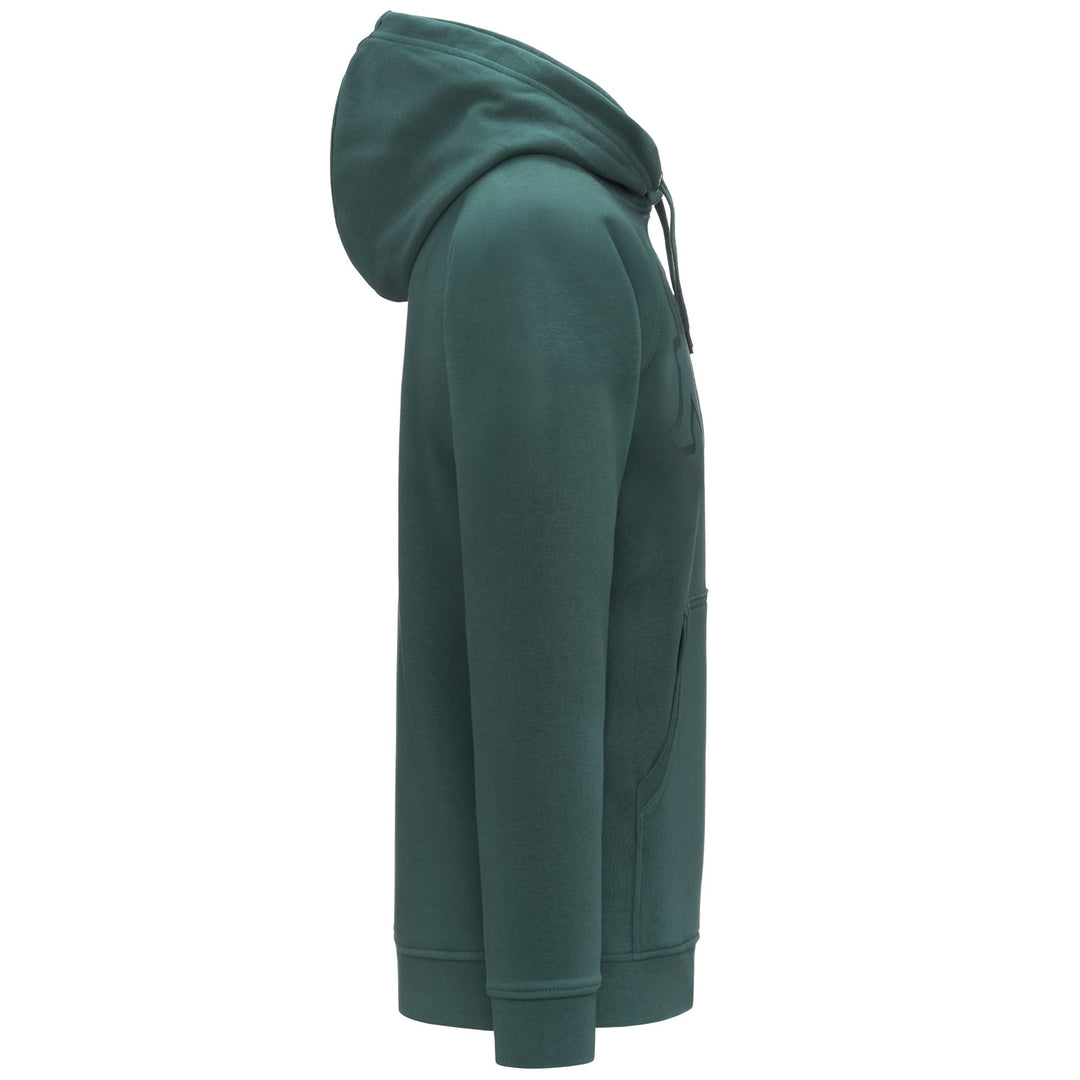 Green Jasper Men's Fleece Hoodie with Kangaroo Pocket main