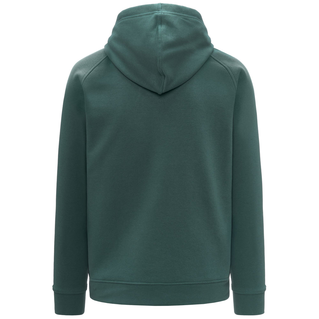 Green Jasper Men's Fleece Hoodie with Kangaroo Pocket main