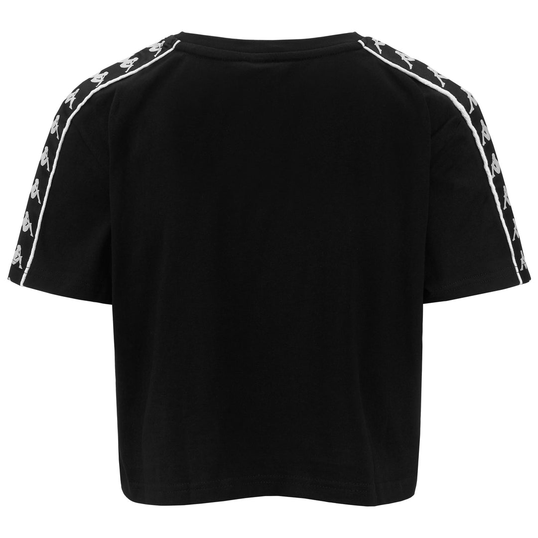 T-ShirtsTop Woman 222 BANDA  APUA T-Shirt BLACK-BLACK Dressed Side (jpg Rgb)		
