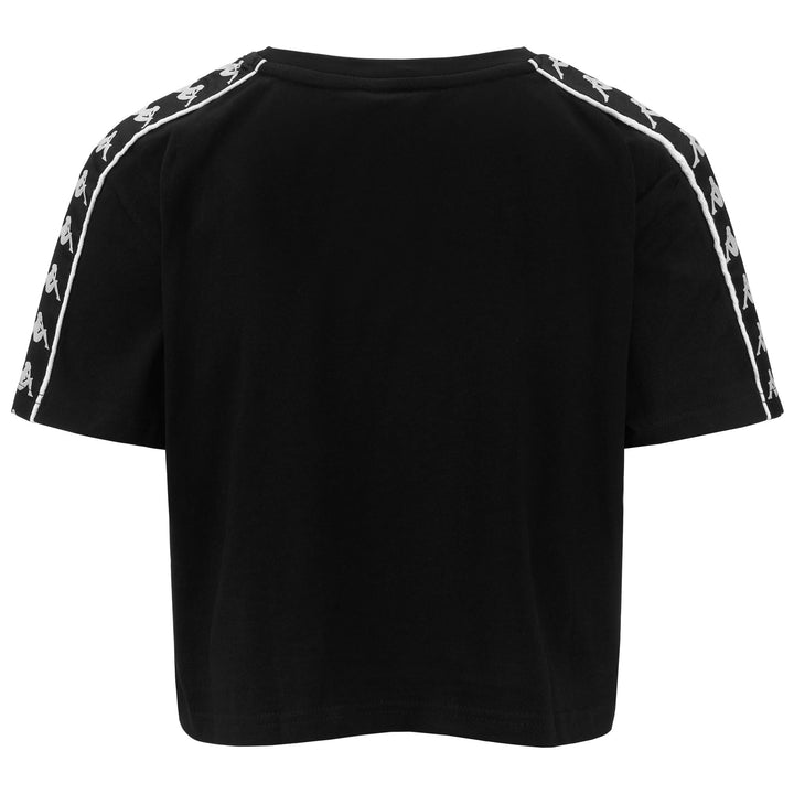 T-ShirtsTop Woman 222 BANDA  APUA T-Shirt BLACK-BLACK Dressed Side (jpg Rgb)		