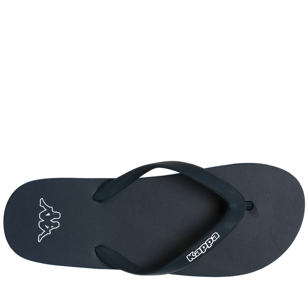 Marine Blue Unisex Swimming Flip-Flops 02