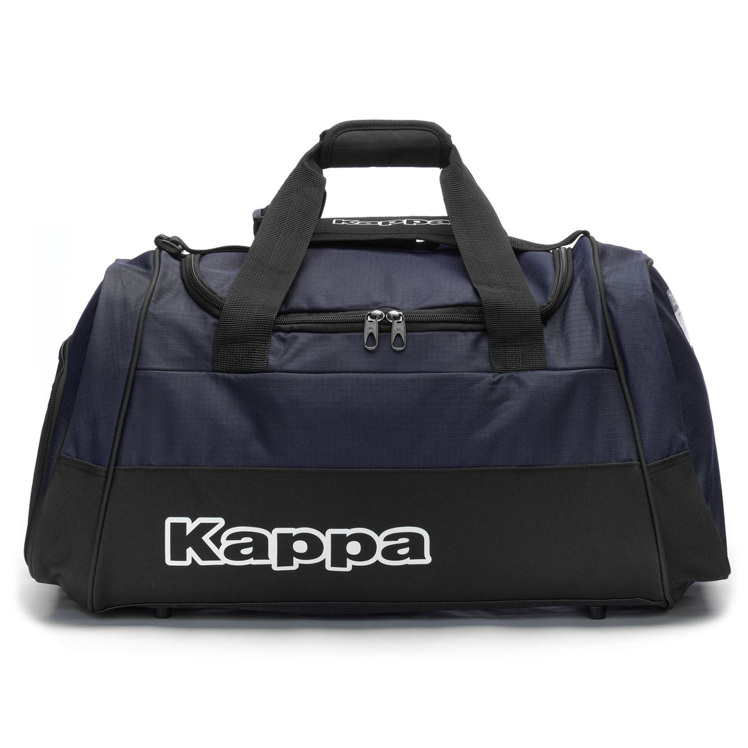 Black Men's Football Duffle Bag. 01
