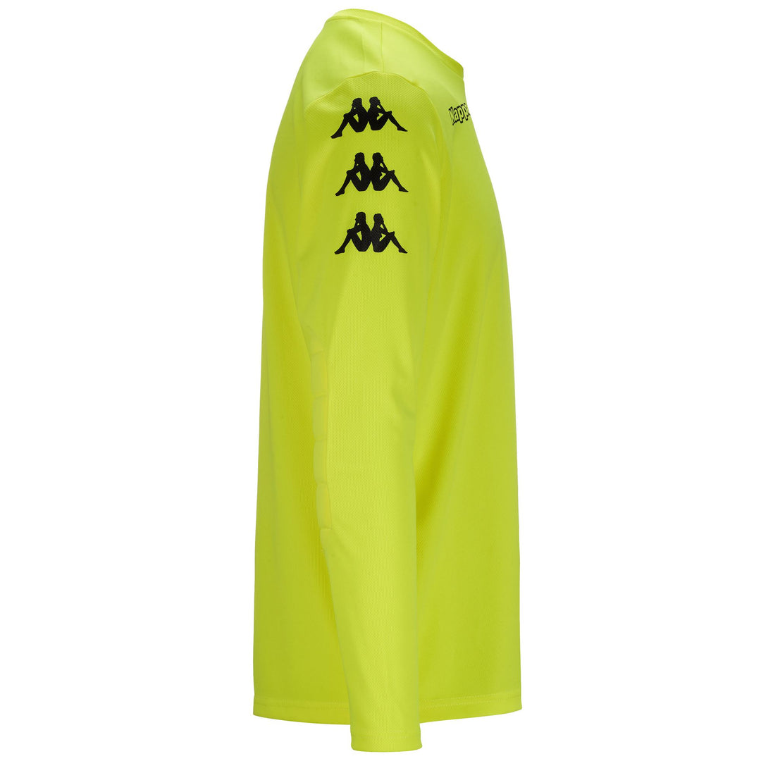 Maglia da portiere da uomo verde vestibilità regular con imbottitura leggera main