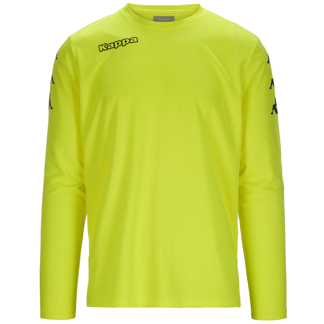 Neon Green Men's Football Goalkeeper Shirt 01