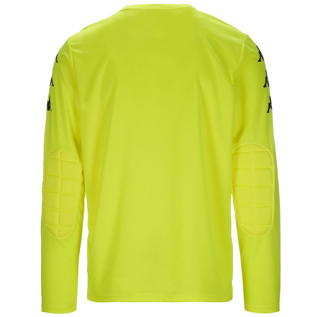 Maglia da portiere da uomo verde vestibilità regular con imbottitura leggera main