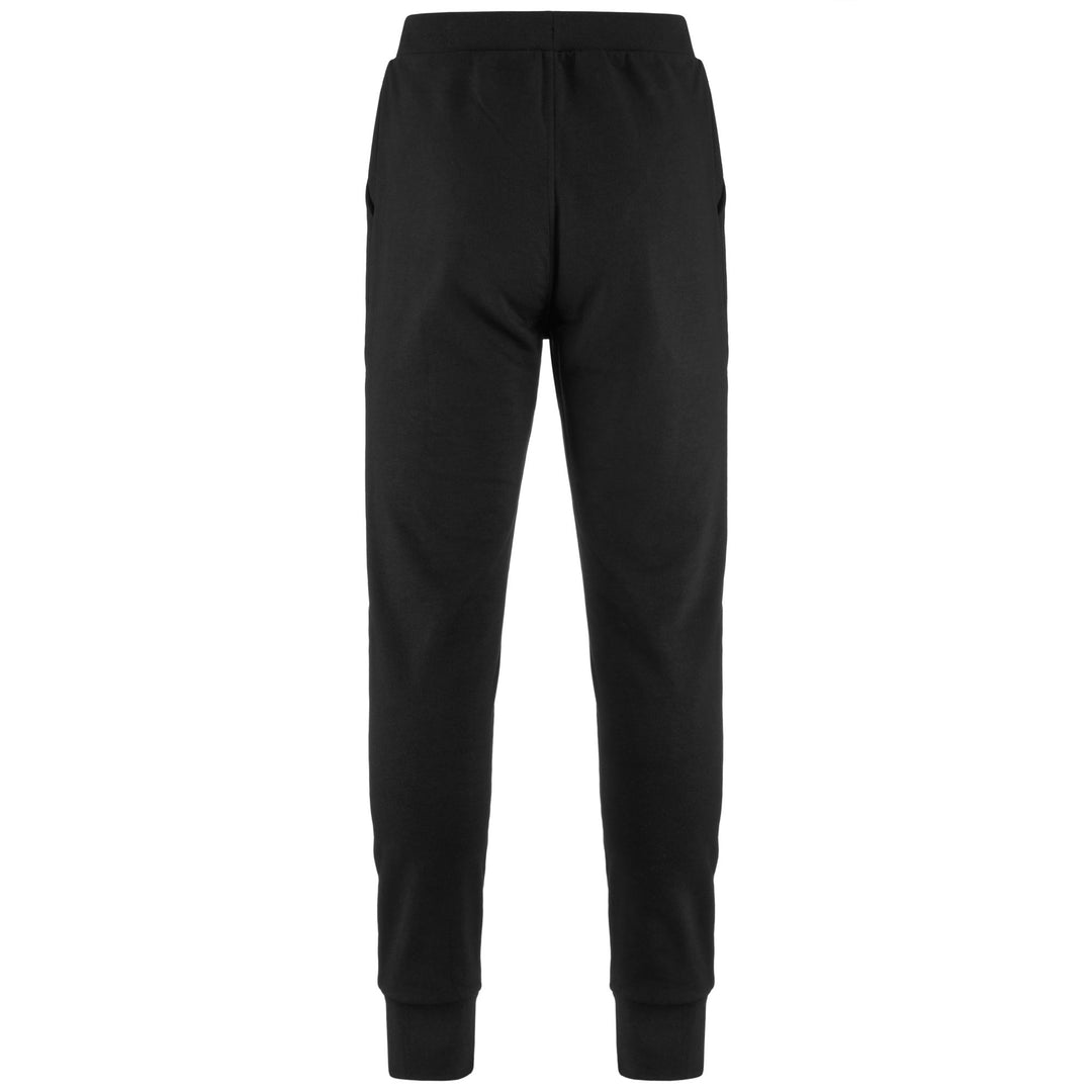 Pants Man LOGO ZANTY Sport Trousers BLACK Dressed Side (jpg Rgb)		