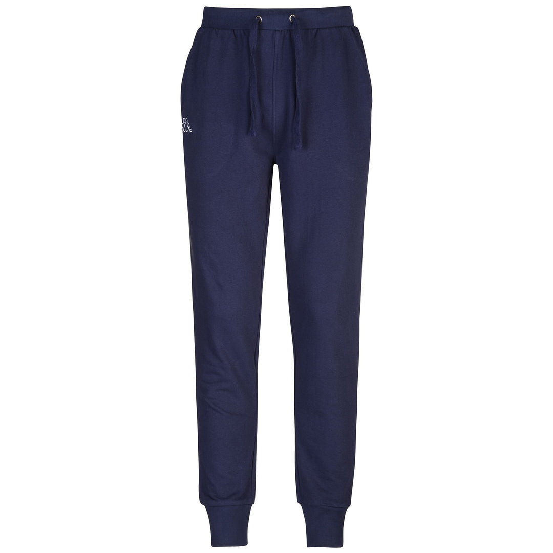 Pantaloni Sportivi Uomo Blu Marino in Tessuto French Terry 01