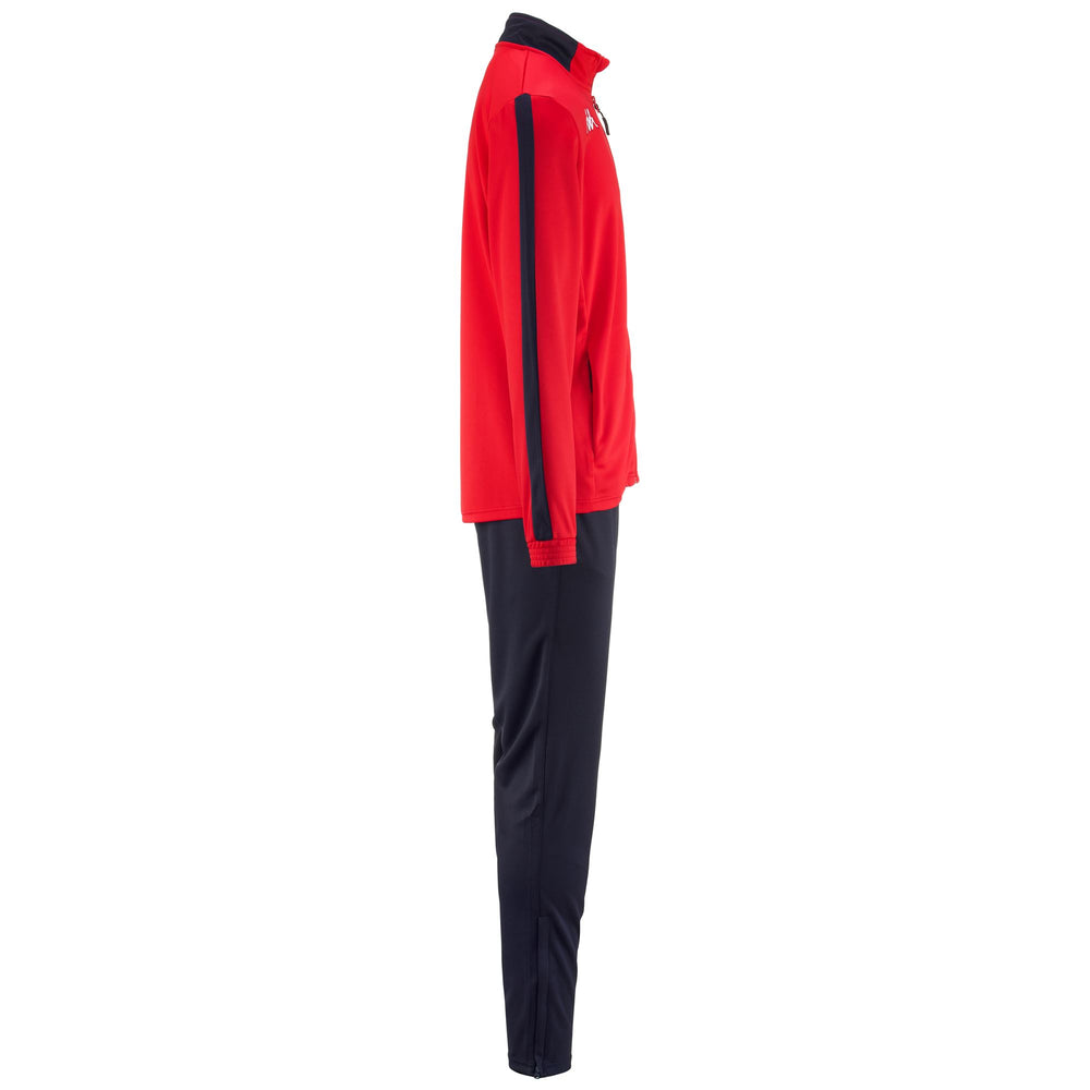 Red Men's Football Tracksuit in Polyester. 02