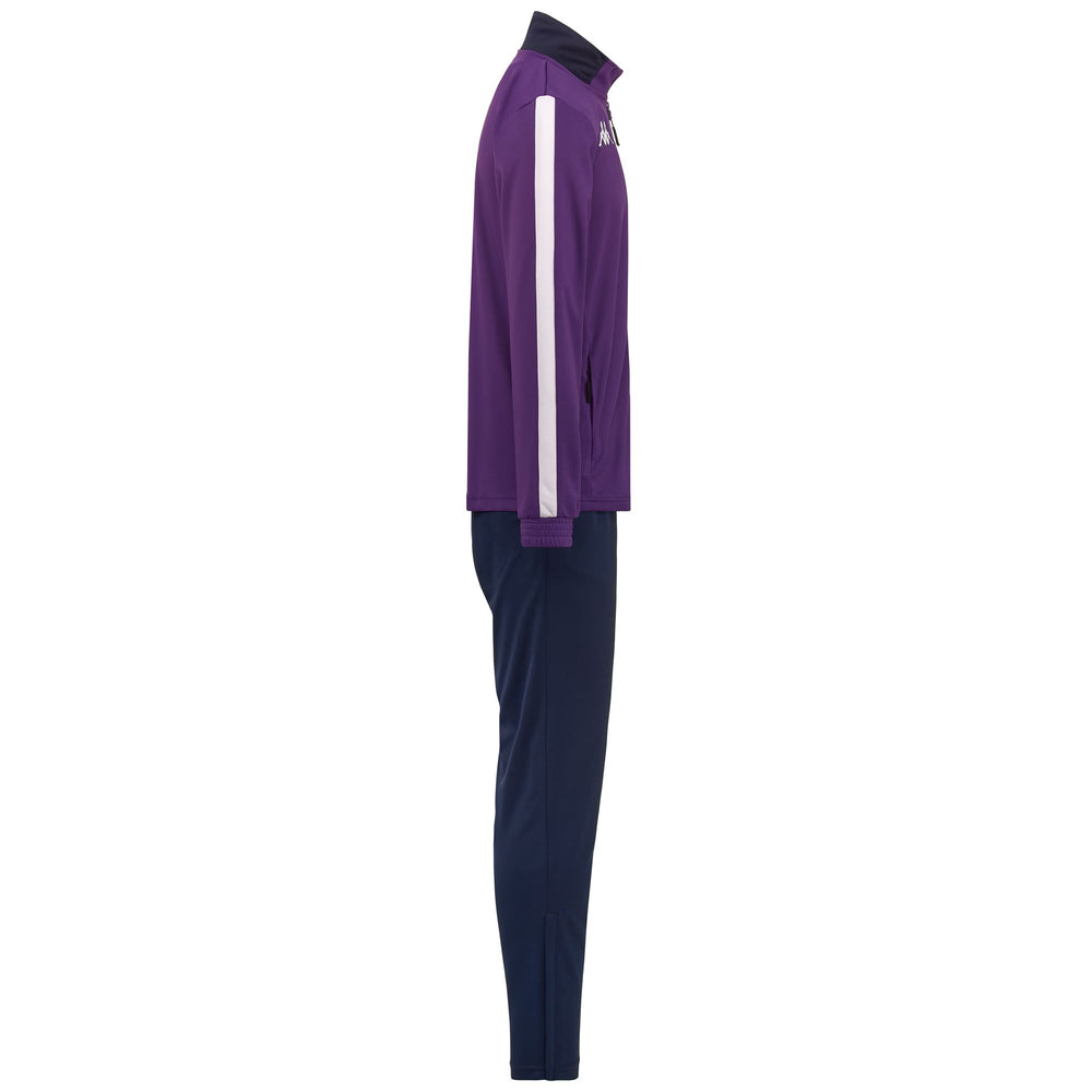 Indigo Violet Men's Football Tracksuit with Slim Fit Design 02