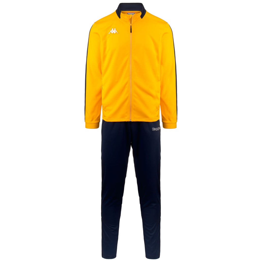 Yellow Men's Football Tracksuit. 01