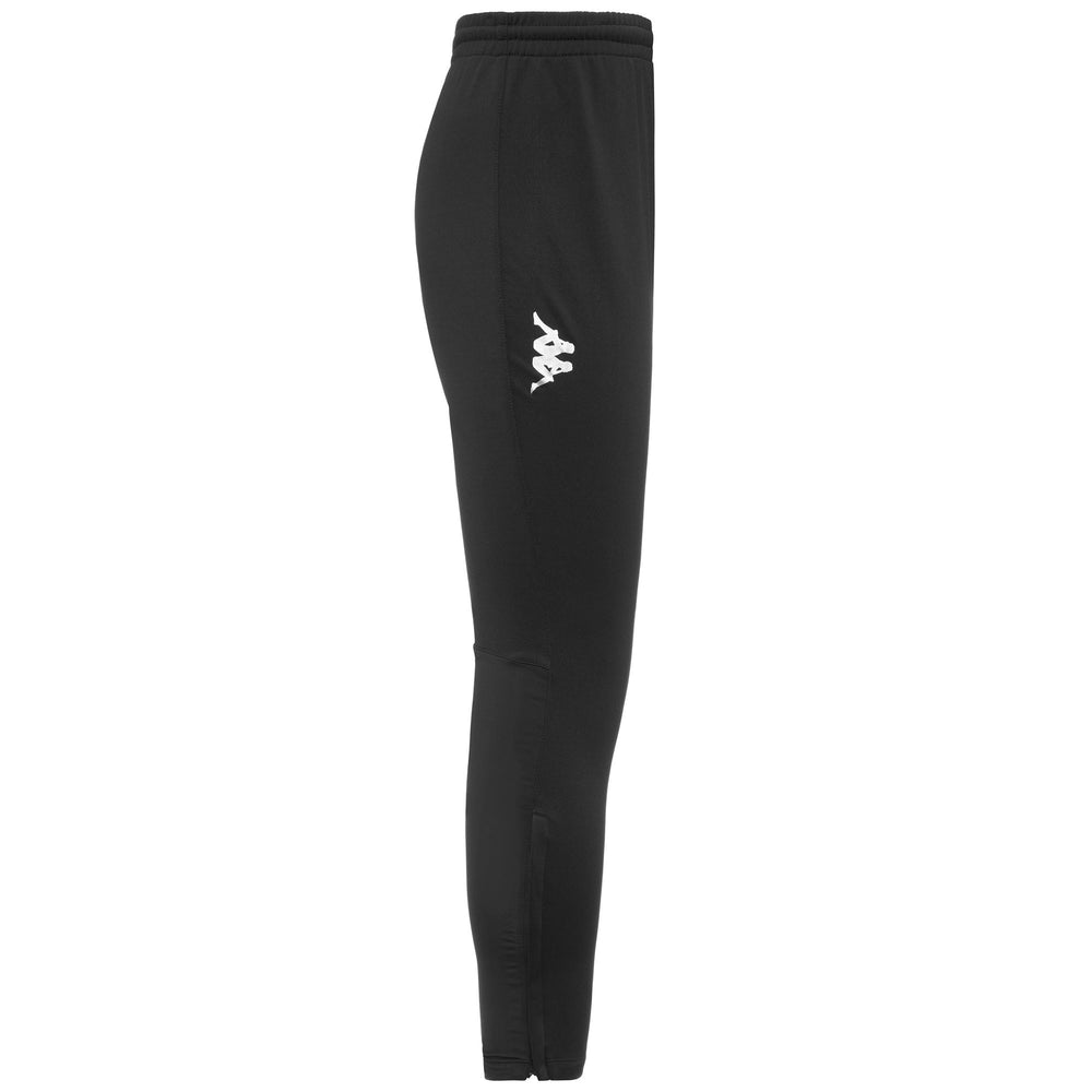 Black grey Men's Skin Fit Training Pants 02