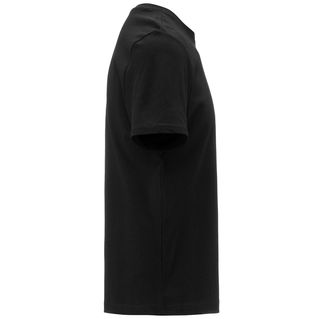 Maglietta in Cotone Sportiva Uomo Nera main