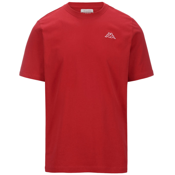 T-ShirtsTop Man LOGO  KORPO CAFERS SLIM T-Shirt RED CHINESE Photo (jpg Rgb)			