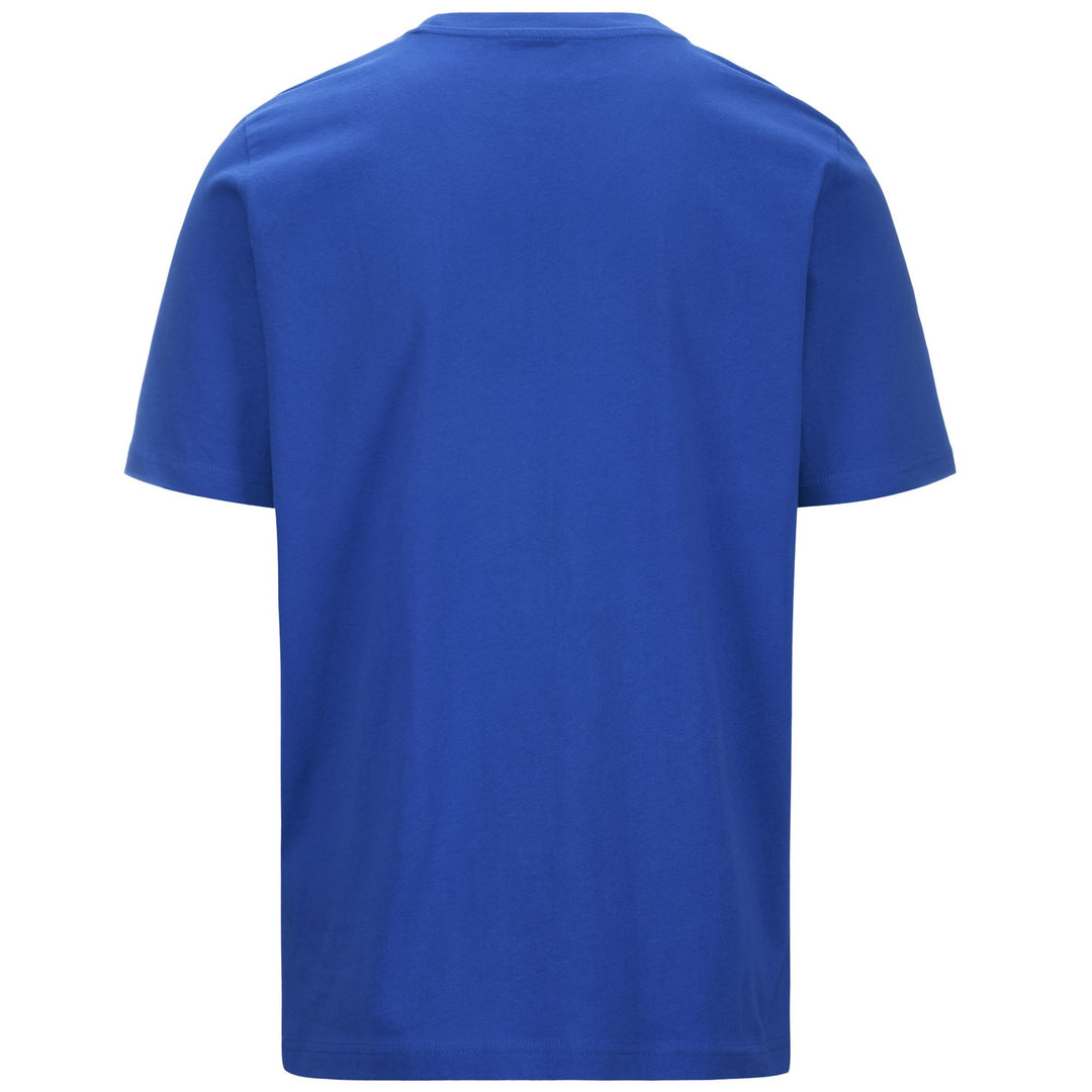 T-ShirtsTop Man LOGO  KORPO CAFERS SLIM T-Shirt BLUE ROYAL Dressed Side (jpg Rgb)		
