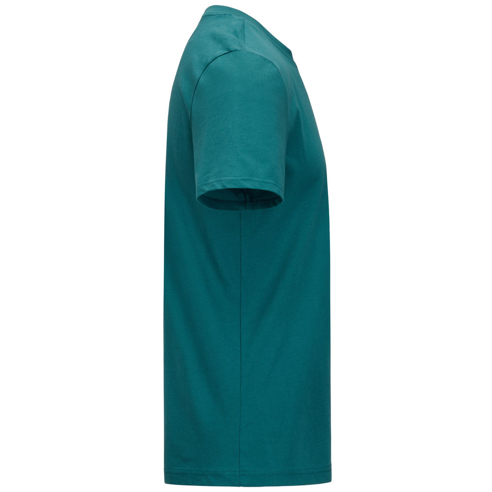 Green Men's Slim Fit T-Shirt with Omini Logo 02