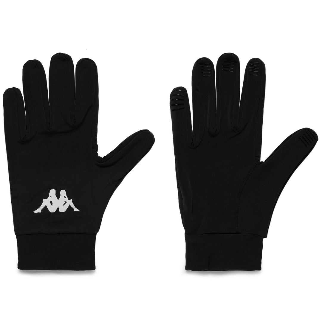 Black Men's Football Training Gloves. 01