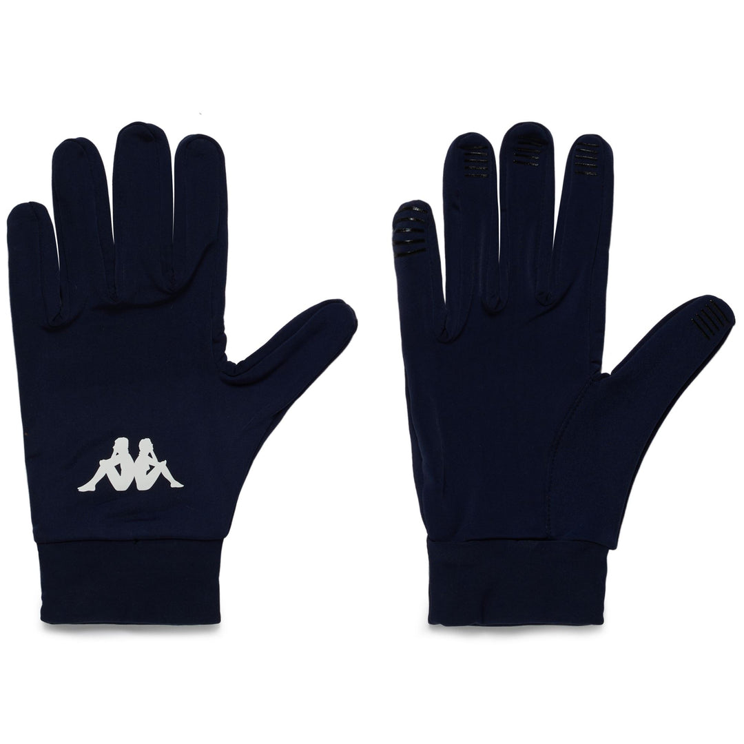 Marine Blue Men's Football Training Gloves 01