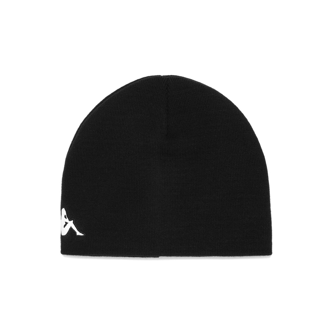 Black Men's Football Beanie Hat 01