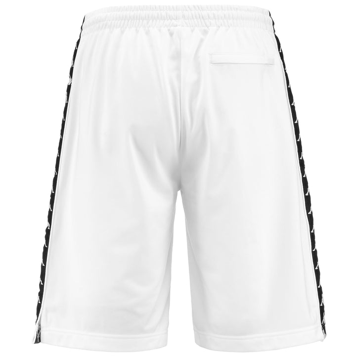 Shorts Man 222 BANDA   TREADWELLZ Sport  Shorts WHITE-BLACK Dressed Side (jpg Rgb)		