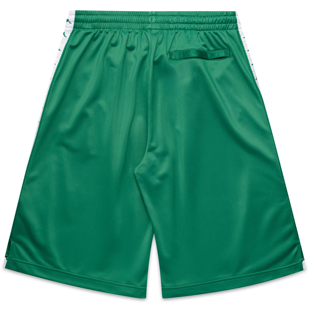 White Green Men's Street Sport Shorts main