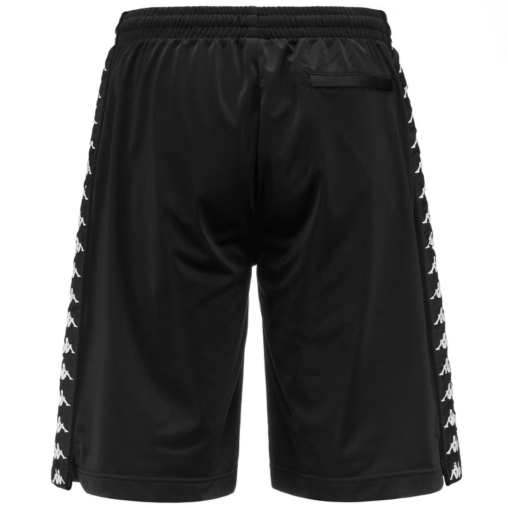 Shorts Man 222 BANDA   TREADWELLZ Sport  Shorts BLACK-WHITE Dressed Side (jpg Rgb)		