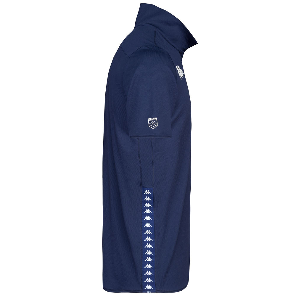 KOMBAT FIG - Active Jerseys - Polo - Uomo - BLUE MARINE-WHITE 02