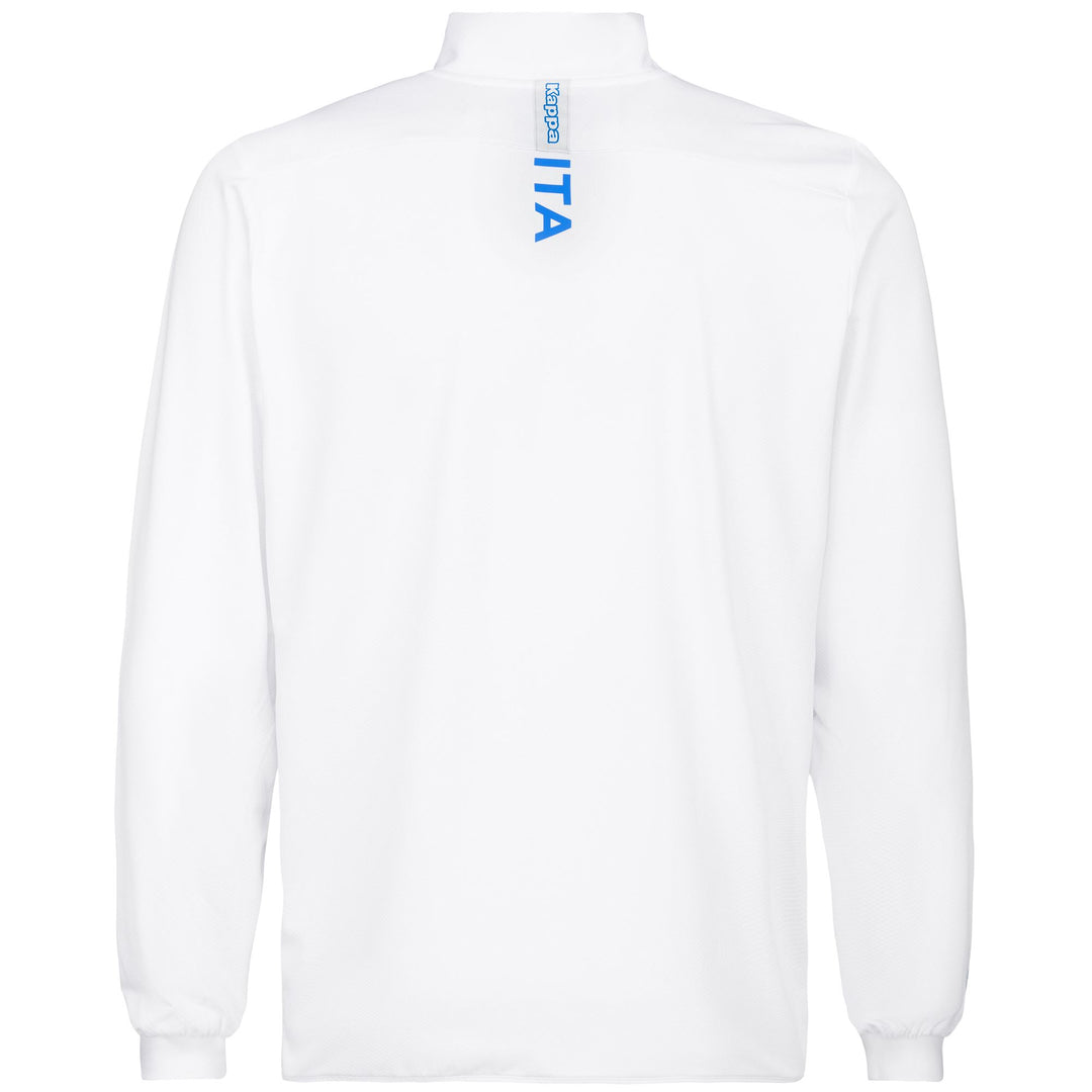 KOMBAT FIG - Active Jerseys - Polo - Uomo - WHITE-AZZURRO ITALIA main