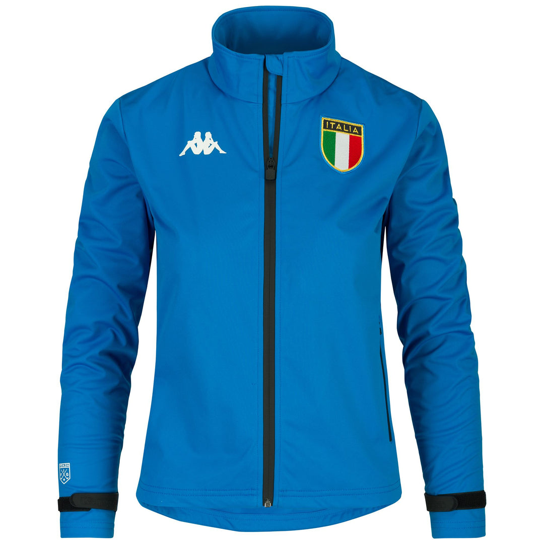 SOFITY FIG - Soft Shell - Corta - Donna - AZZURRO ITALIA-WHITE 01