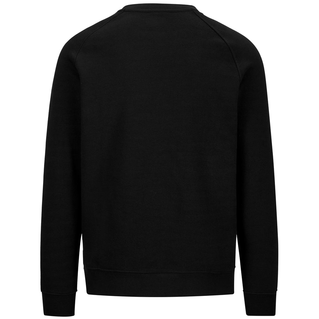 Black Men's Sportstyle Fleece Jumper with Brushed Fabric main