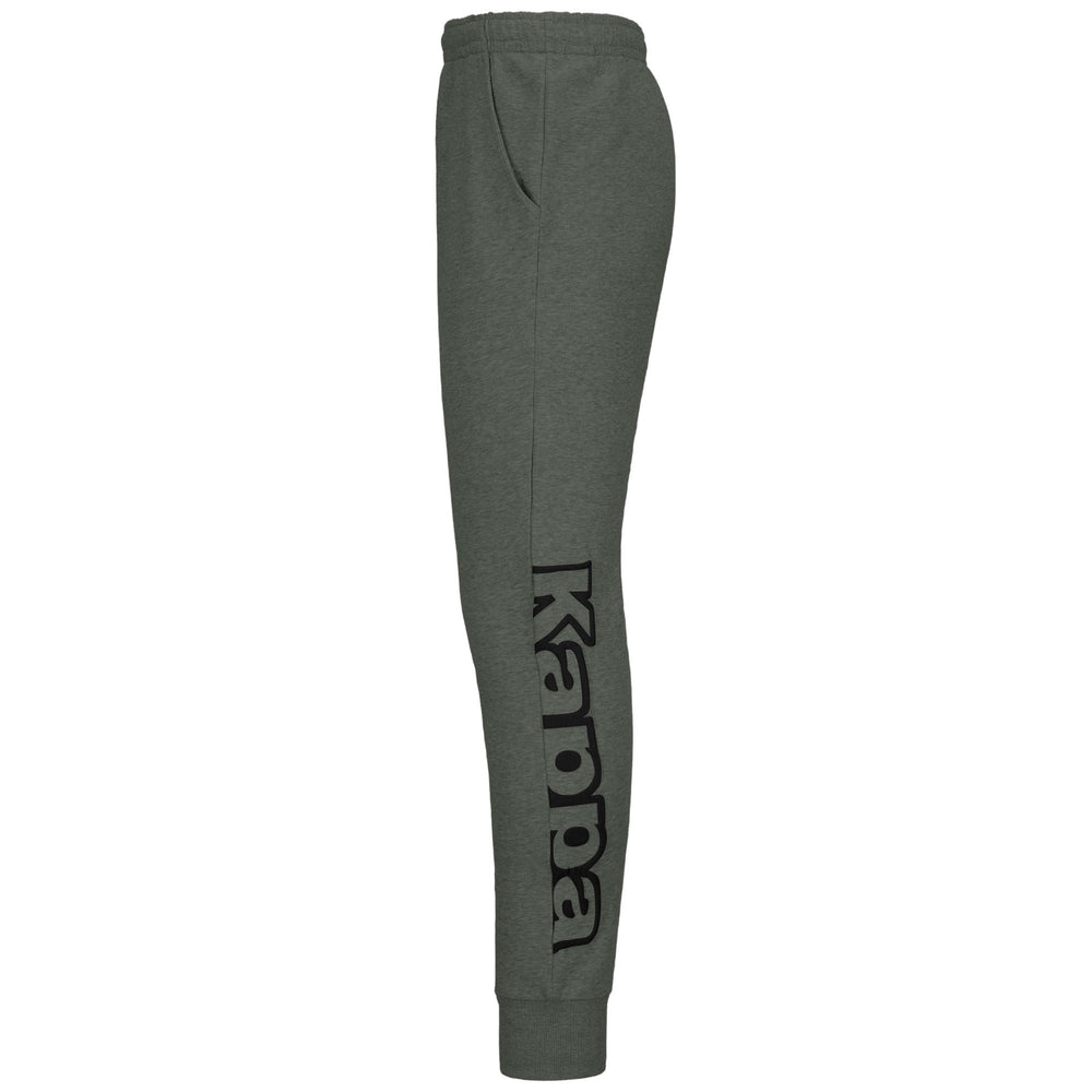 LOGO  BIPANT SLIM - Pantaloni - Pantaloni Sportivi - Uomo - GREEN BLACKISH 02