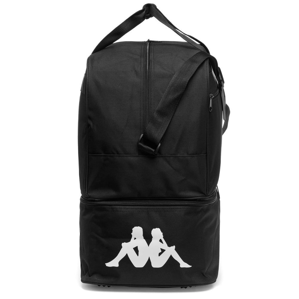 Black Unisex Hard Base Duffle Bag for Sports and Travel 02